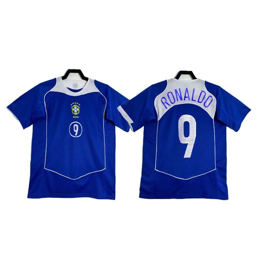 Nike Brazil National Team Ronaldo #9 Jersey – Blue