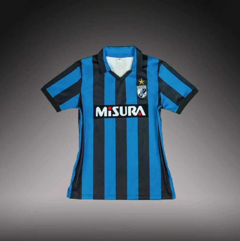 Inter Milan Football Jersey Blue Black