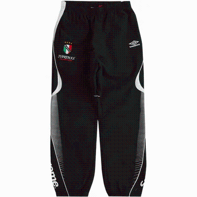 Supreme x Umbro Collaborative Track Pants in Black