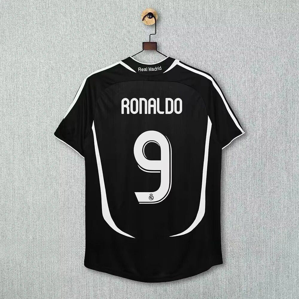Real Madrid Ronaldo Jersey Black