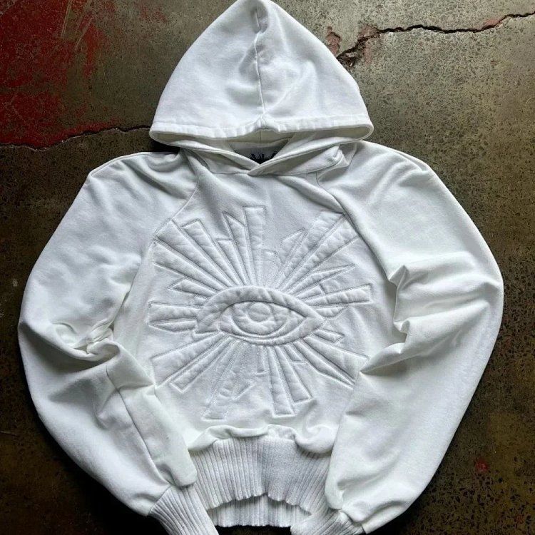 House Of  Embroidered Logo Hoodie – Streetwear Essential