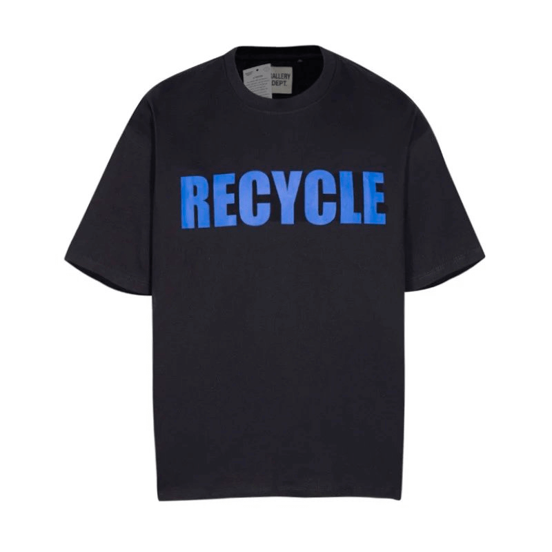 Gallery Dept Recycle T-Shirt Black T-Shirts