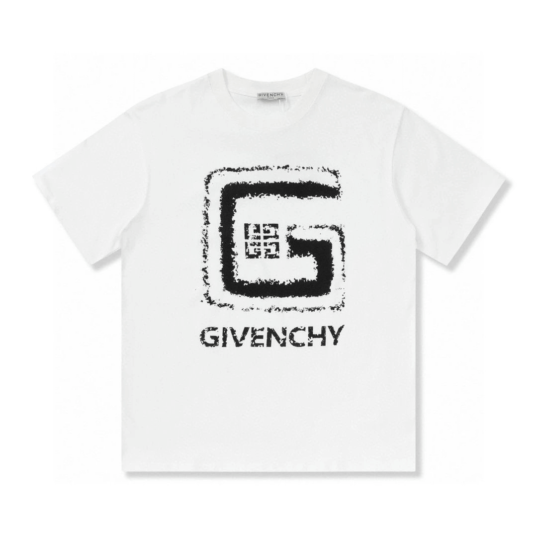 Givenchy Logo T-Shirt White T-Shirts