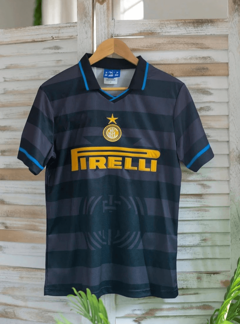Inter Milan Pirelli Jersey Black T-Shirts