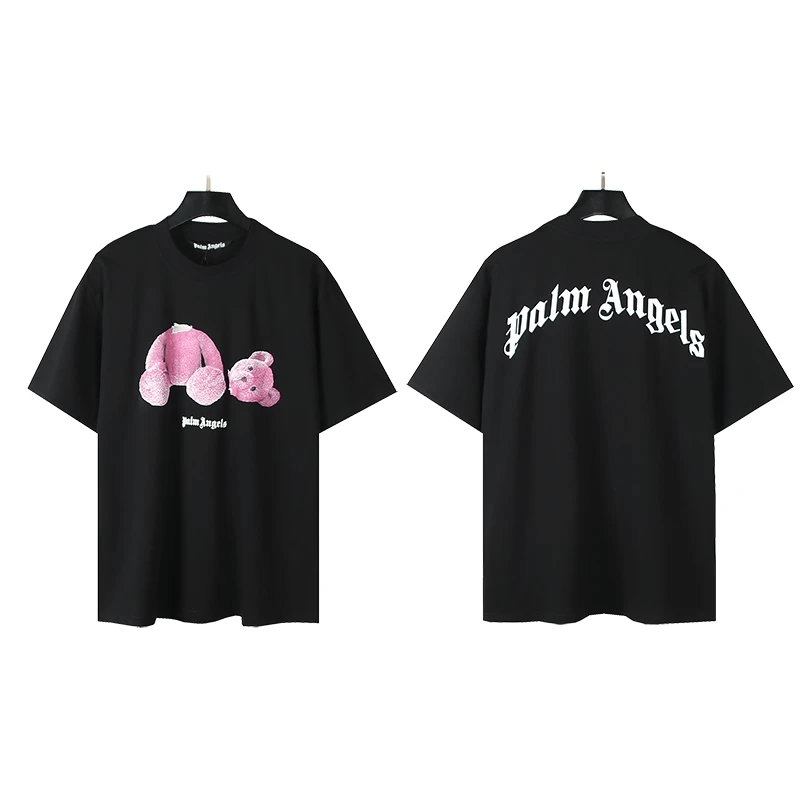Palm Angels Teddy Bear T-Shirt Black T-Shirts