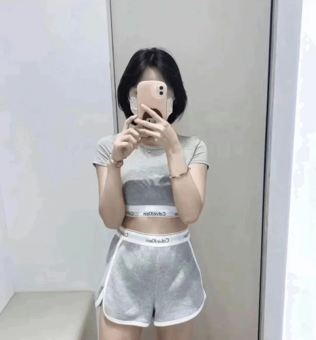 Calvin Klein Short Set Grey T-Shirts