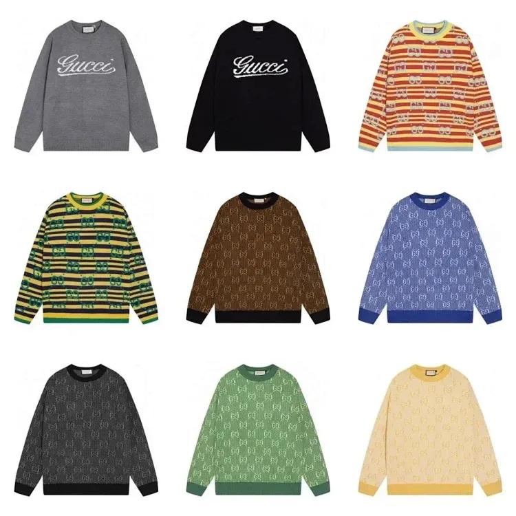 Gucci Sweaters Collection – Various Colors – Mise