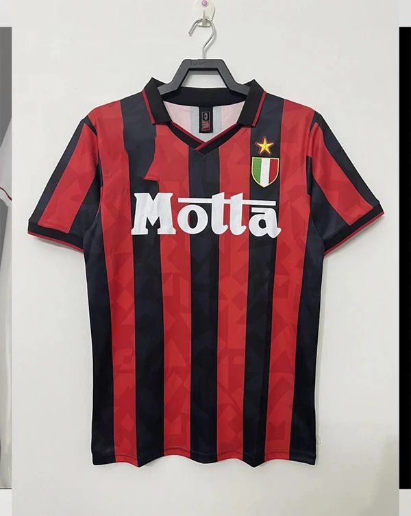 AC Milan Retro Home Jersey Red/Black