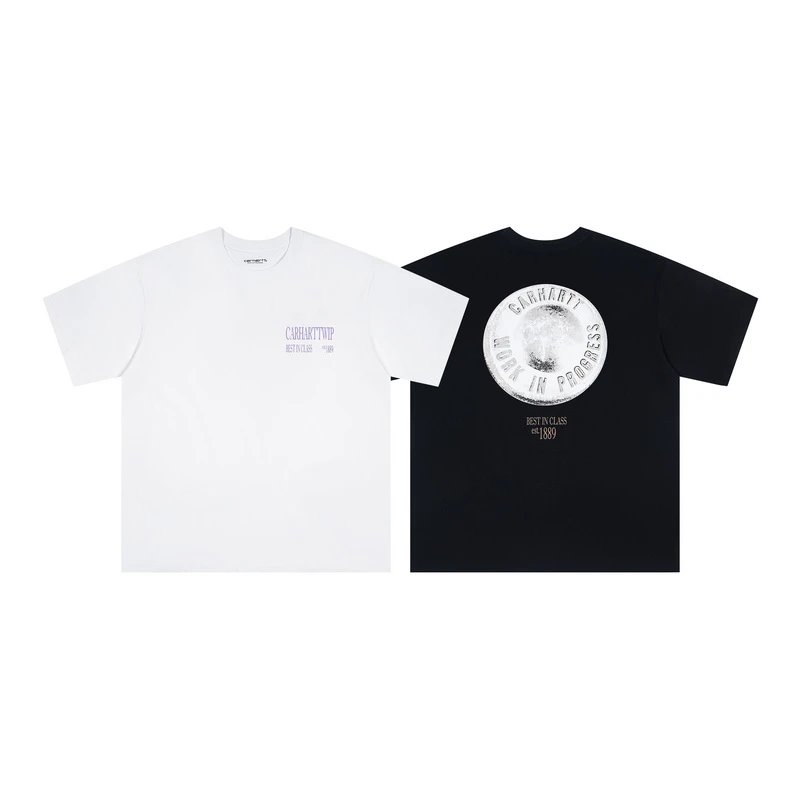 carhartt work in progress – white/black T-Shirt
