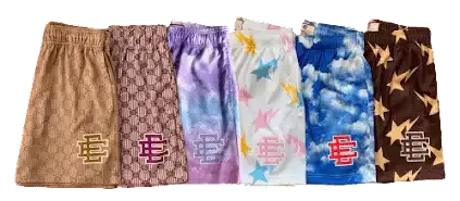 EE Printed Shorts – Various Colors and Patterns
