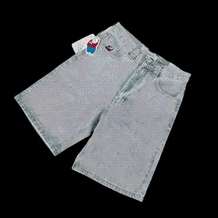 Light Blue Denim Bermuda Shorts – Casual Style