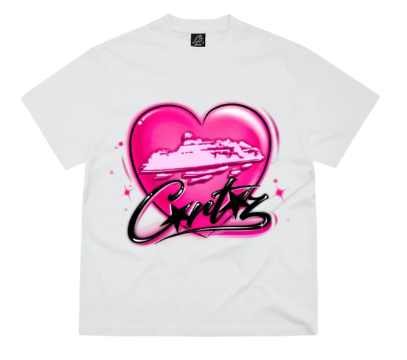Critz Heart Cruise T-shirt Pink T-Shirt