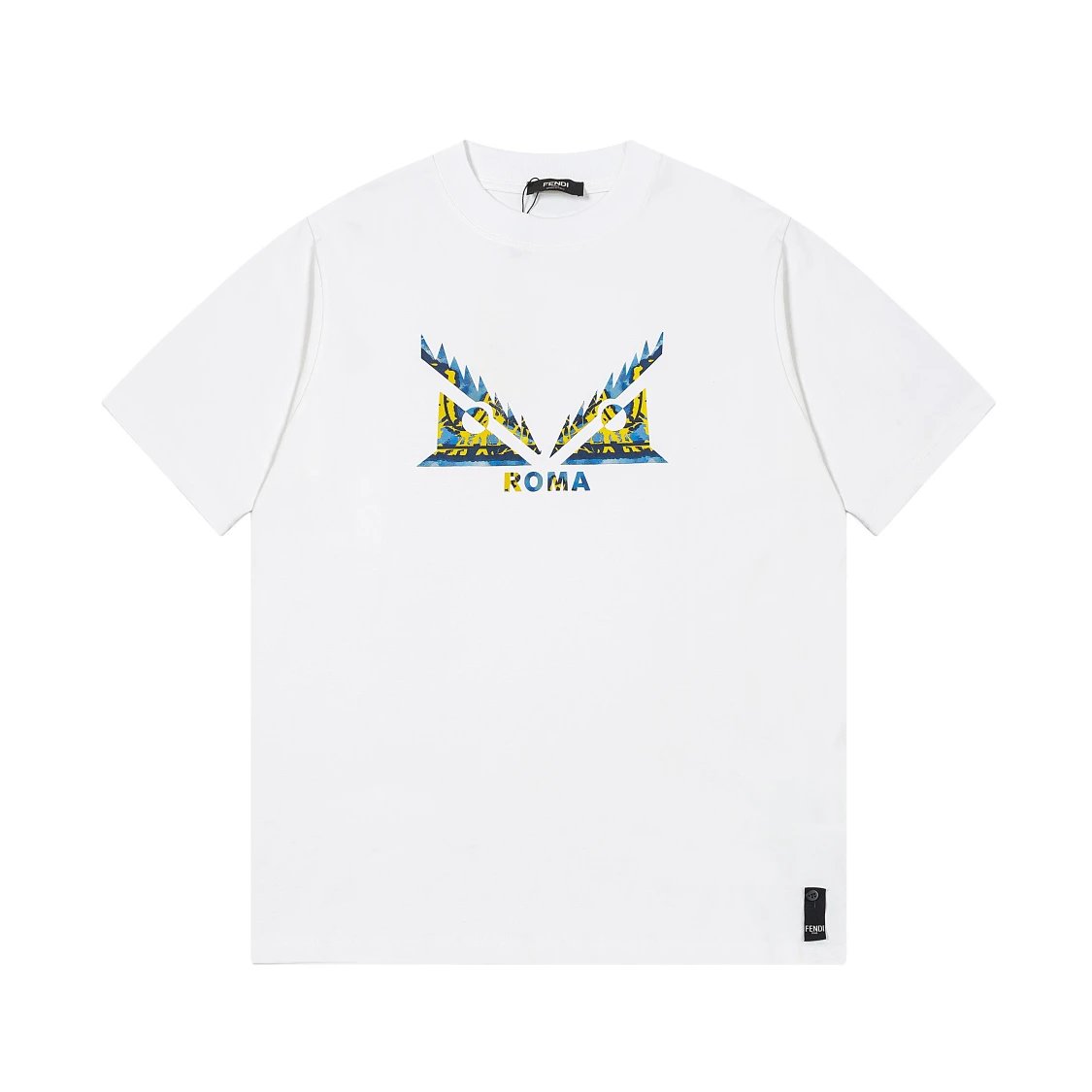 fendi roma t-shirt white t-shirts