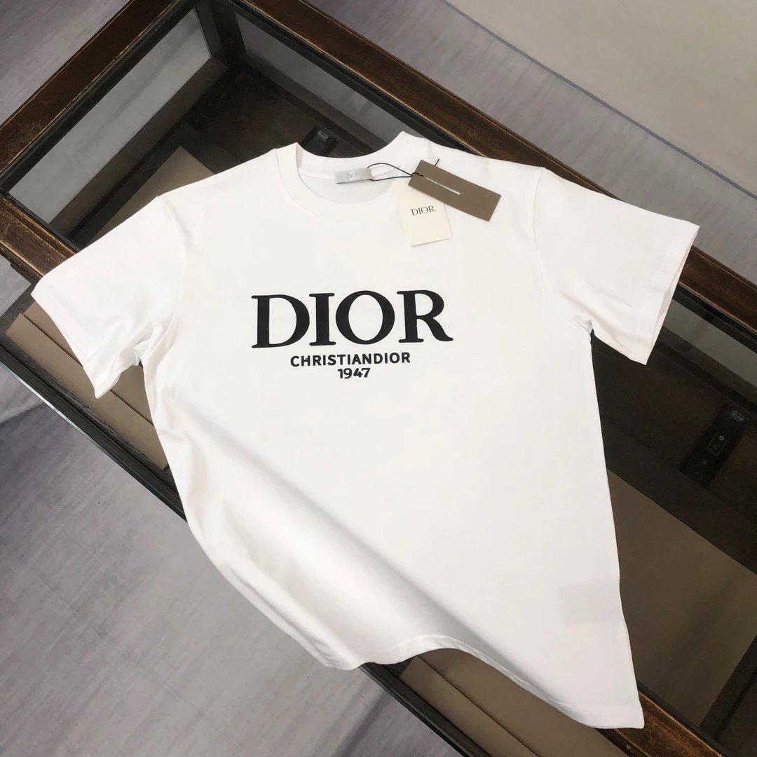 dior christian dior 1947 t-shirt white t-shirts