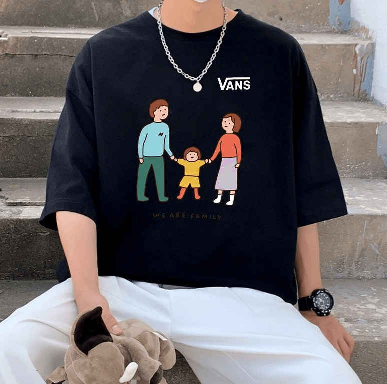 Vans Family Graphic T-Shirt Black T-Shirts