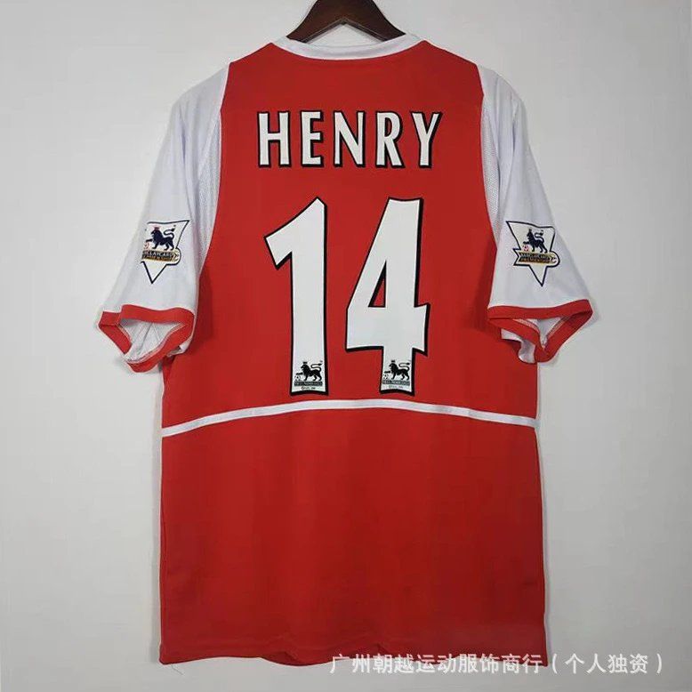 Arsenal Henry 14 Home Jersey Red/White