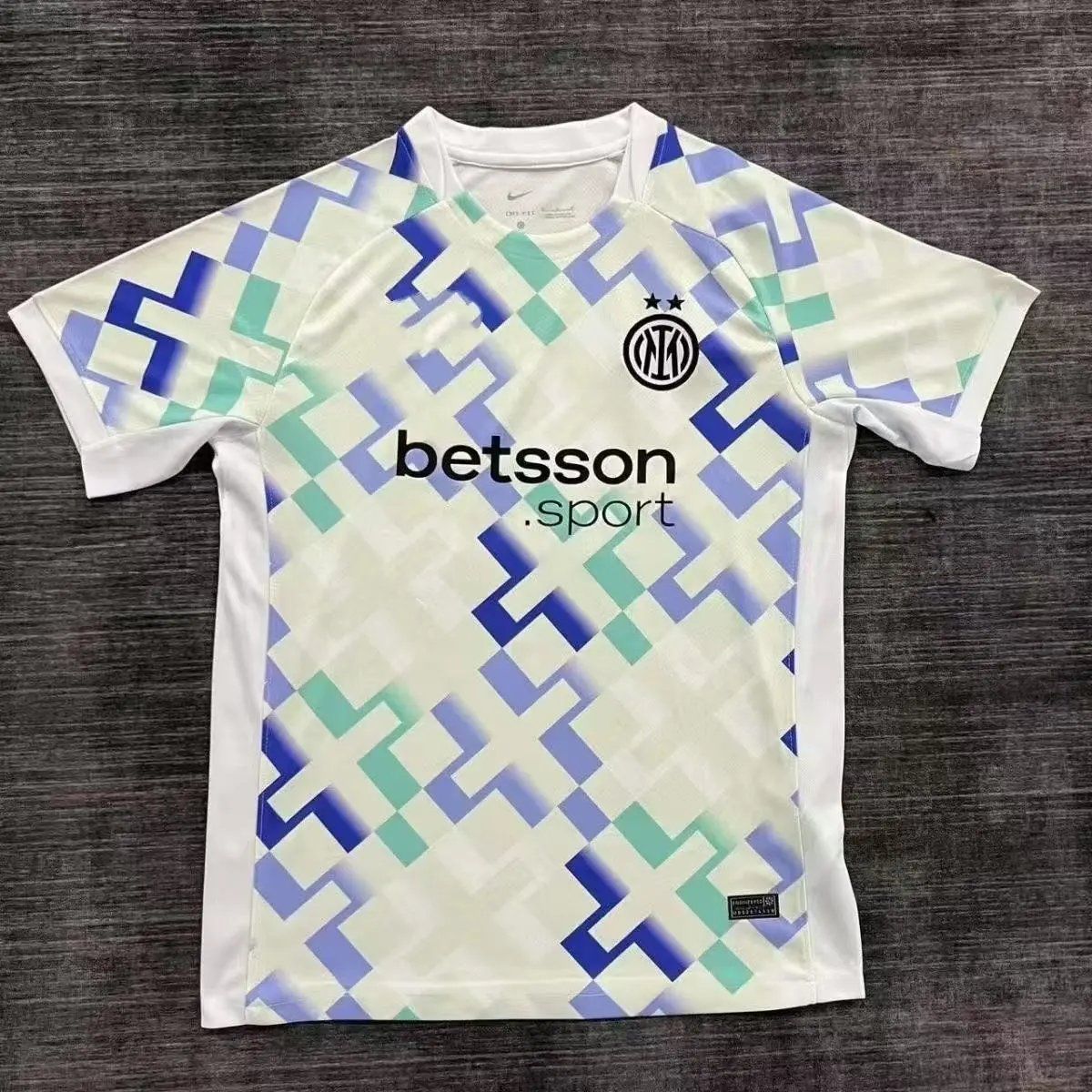Nike Inter Milan 2025 Away Jersey – White/Blue/Green