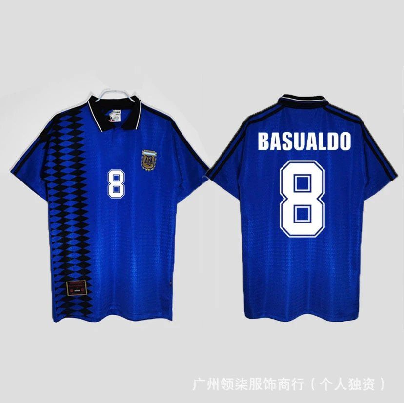 Adidas Argentina Away Jersey 1994 Blue