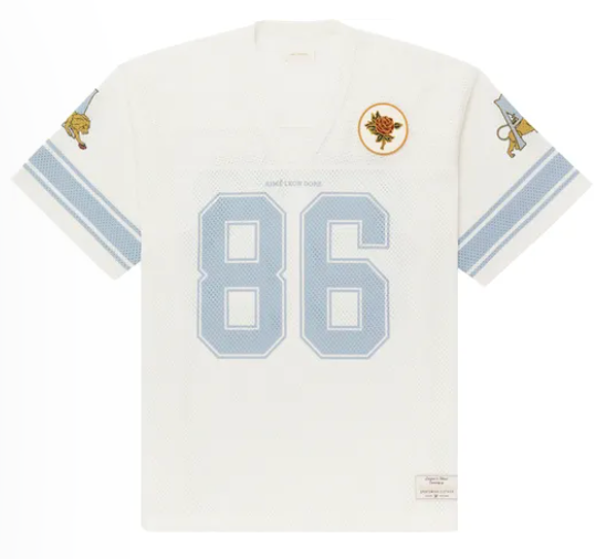 Aime Leon Dore team soccer jersey, yellow, men's XL, SS23, free gift