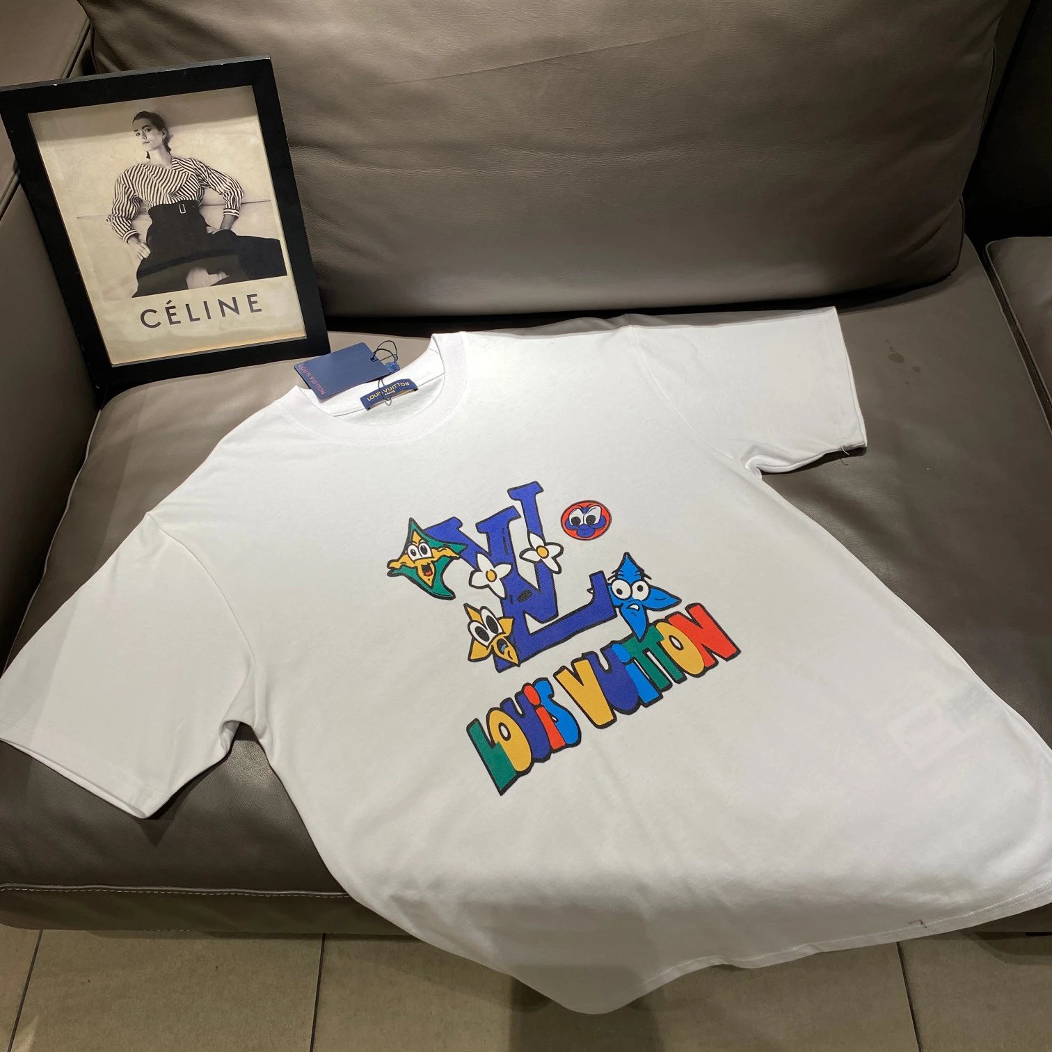 Louis Vuitton Patrick Star Colorful Print T-shirt