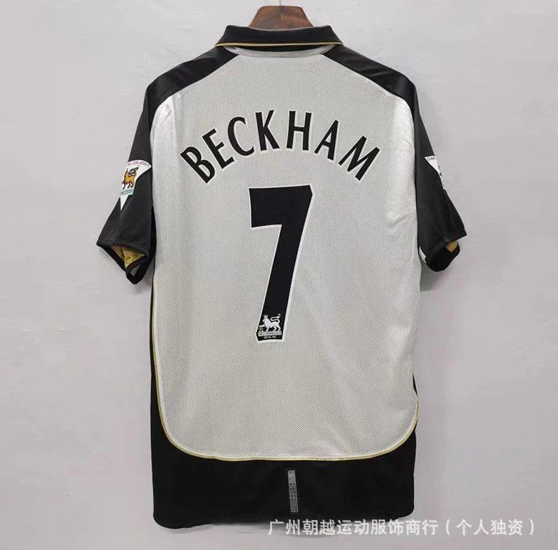 Adidas Beckham 7 Football Jersey Black Gray