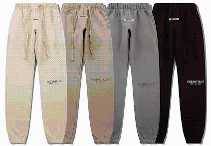 Essentials Jogger Pants – Beige, Khaki, Gray & Black Options
