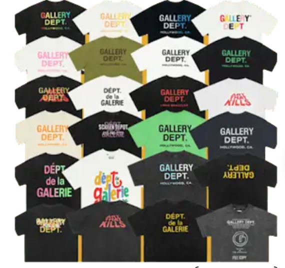 Gallery Dept. Gallery Dept. T-Shirts Multi-Color T-Shirts