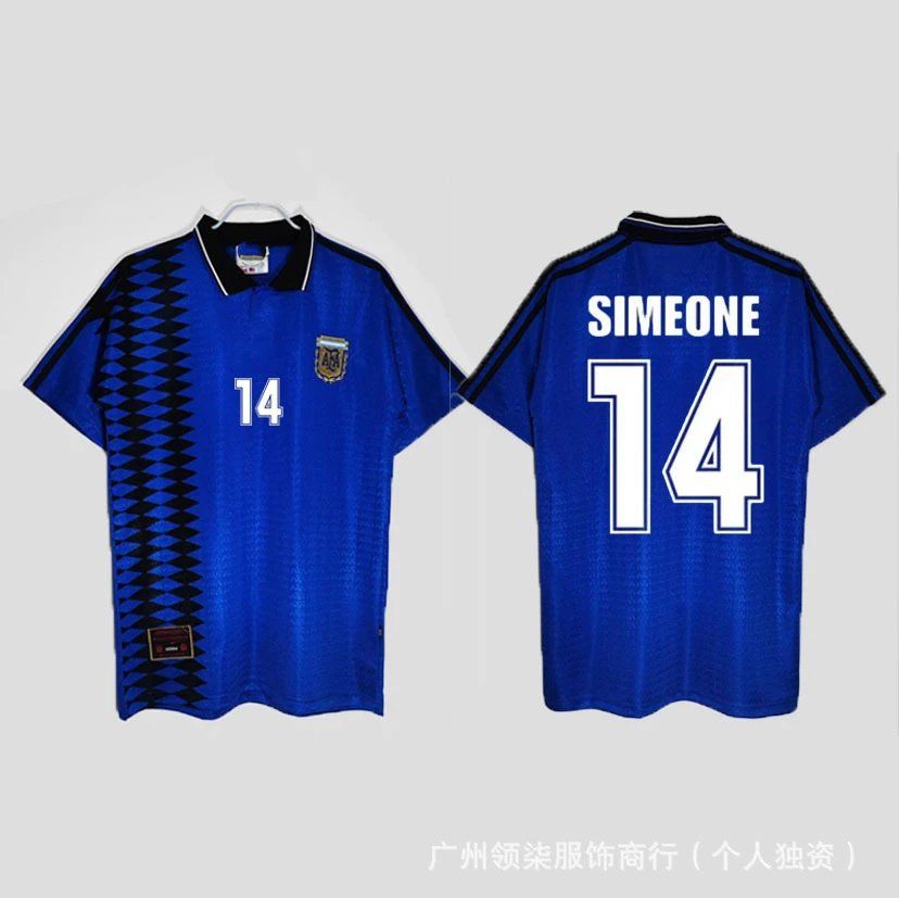 Argentina National Team Simeone 14 Replica Jersey Blue