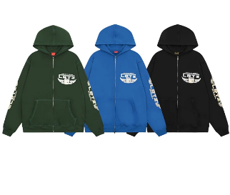 Limited Edition Corteiz x Supreme Collaboration Hooded Sweatshirt​