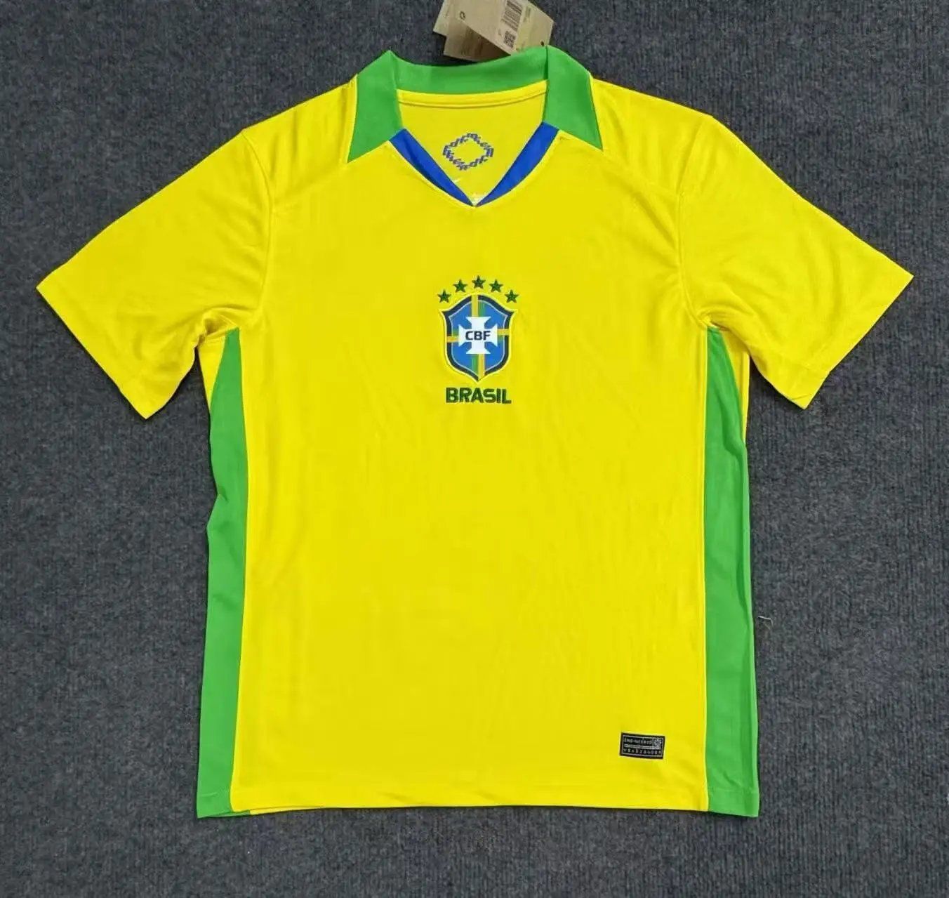 Nike Brazil National Team Jersey Yellow Green