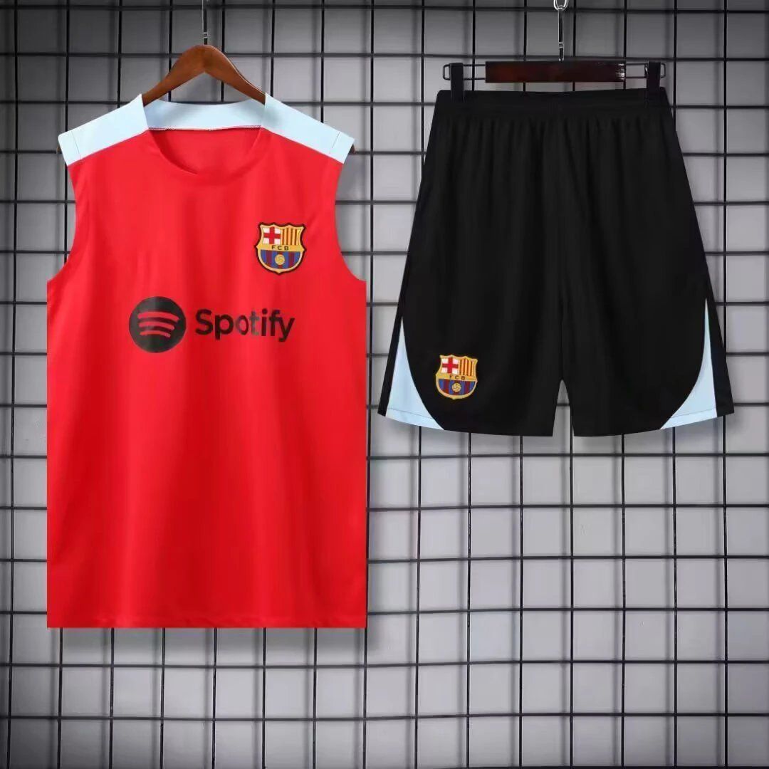 Barcelona Training Kit Red