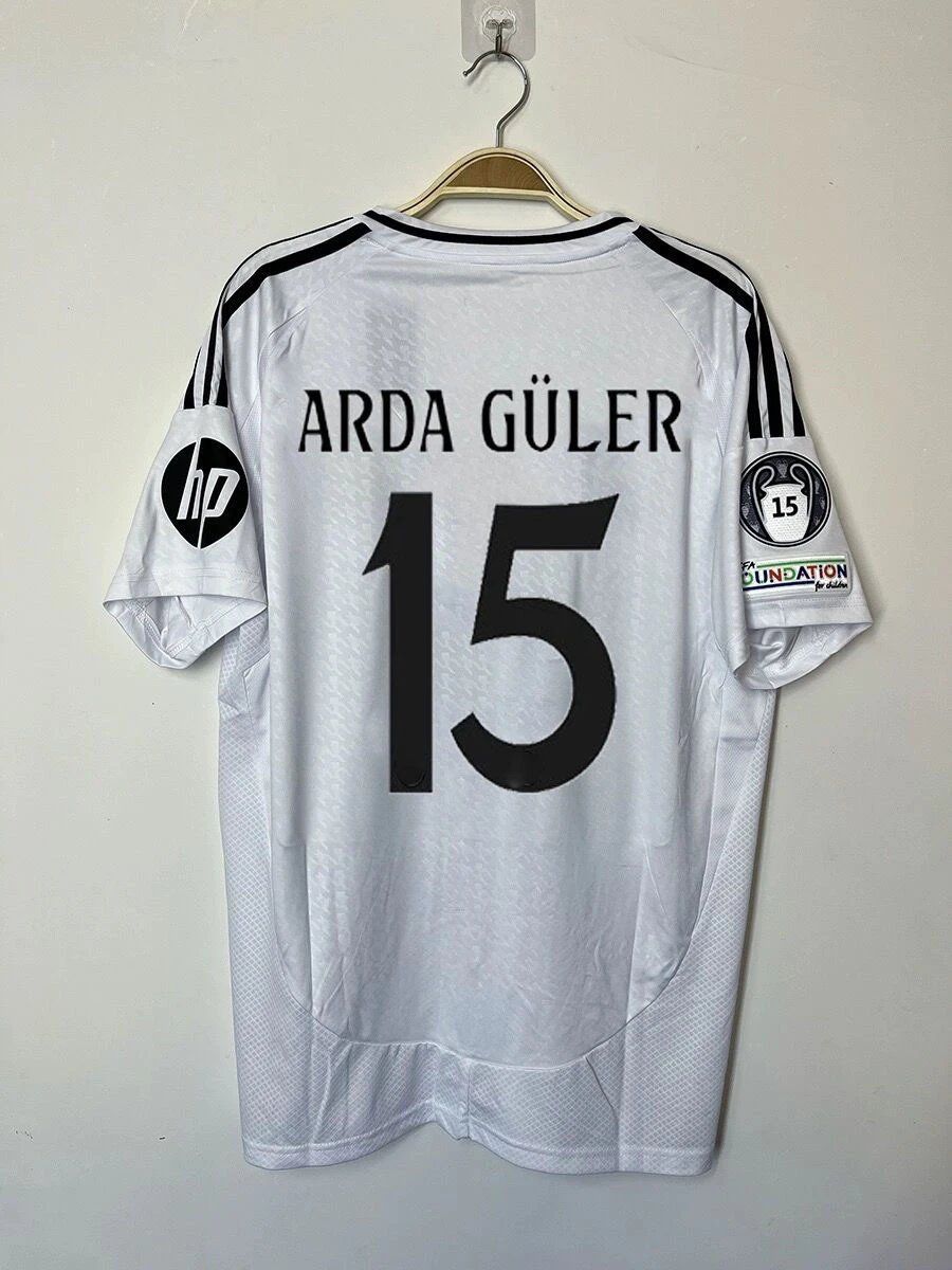 HP Arda Güler #15 Football Jersey White