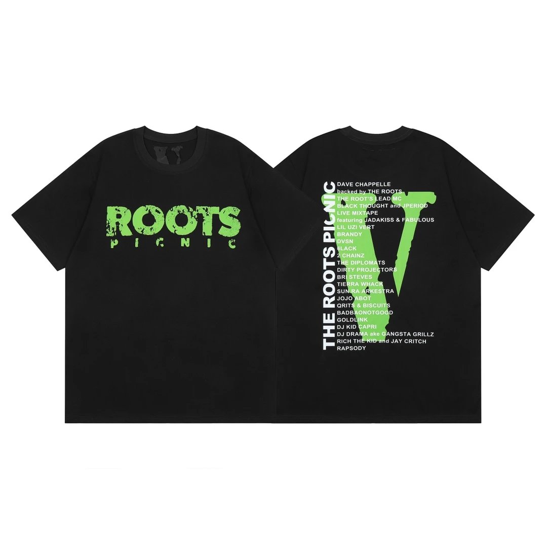 roots picnic black T-Shirt