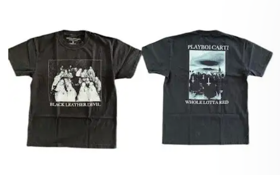 Playboi Carti Whole Lotta Red Black T-Shirt