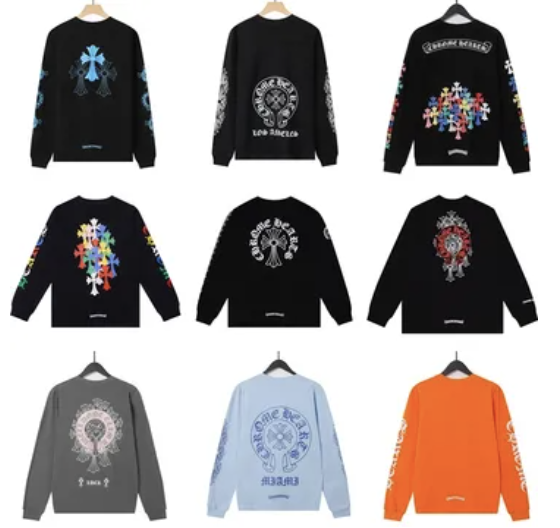 Graphic Long Sleeve T-Shirt Black T-Shirts