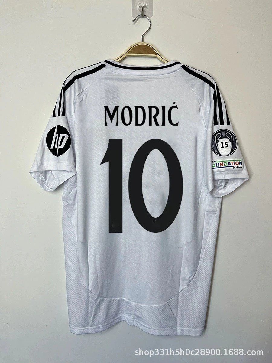 Adidas Luka Modrić #10 Real Madrid Football Jersey White