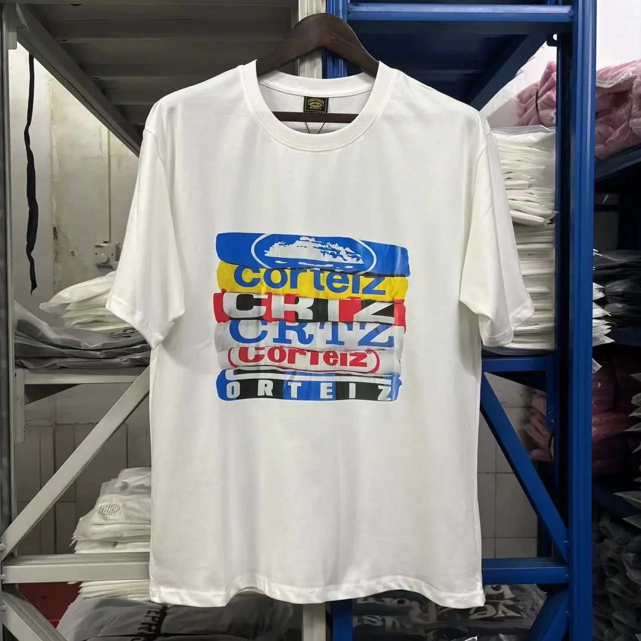 Corteiz T Shirt Short Sleeve Hip Hop Men and Women Casual Pure Cotton Loose Print Couple T-Shirt