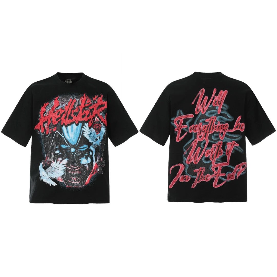 HELLSTAR full print vintage T-shirt