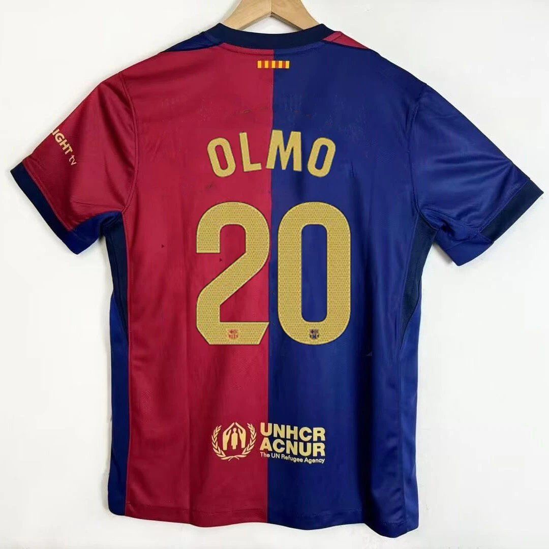FC Barcelona 2023/24 Home Jersey Red and Blue
