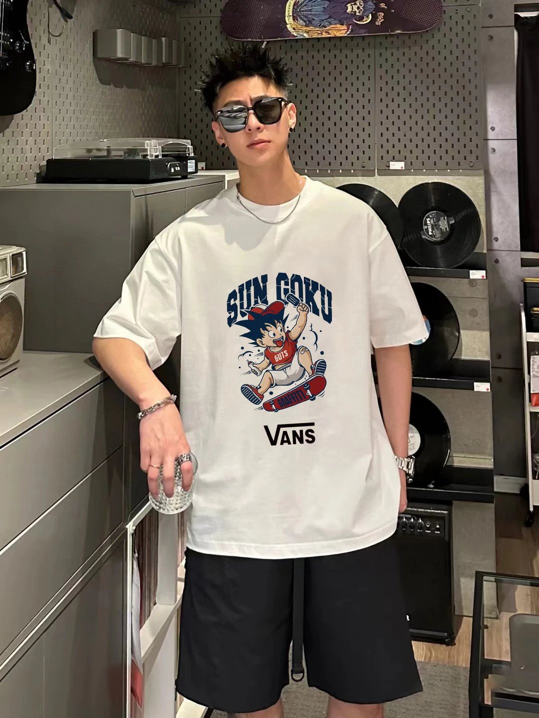 RFT KIDS Distro Baju Kaos for 1 – 12 Yr Old Boys with Goku Sablon, Combed Catton 30s/24s