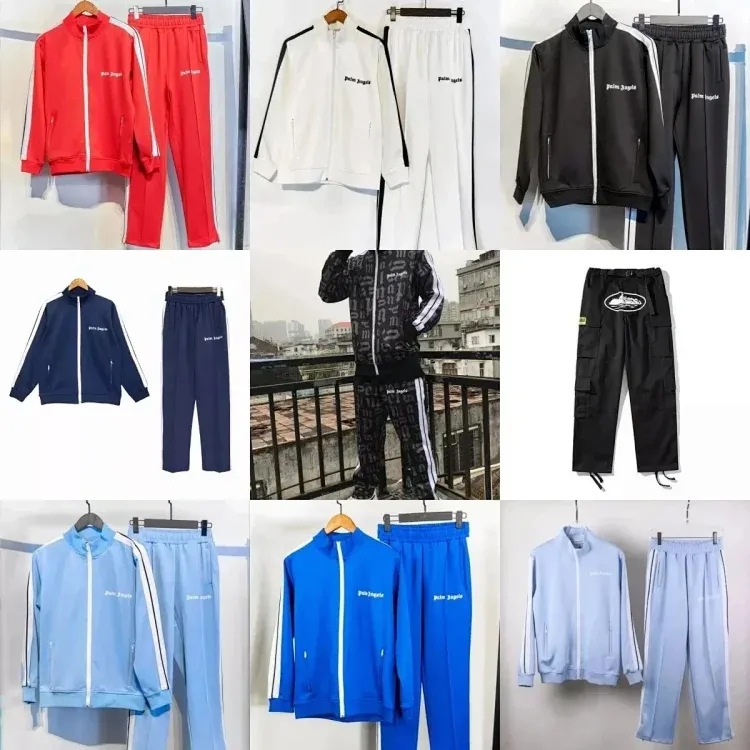 palm angel Tracksuit Red, White, Black, Blue, Mise