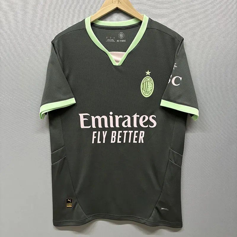 Puma AC Milan 2025 Away Jersey Green