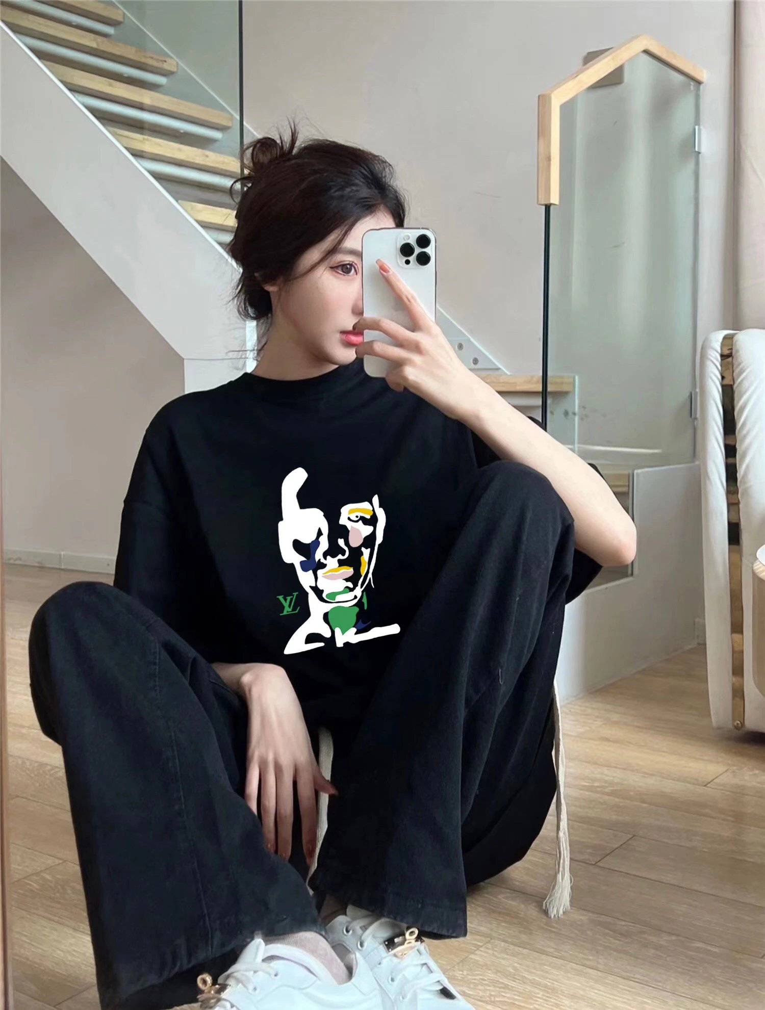 BONELESS Unisex Tee in RM 1xx, XS – XL, Oversize cutting with trendy brand style