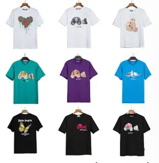 PA Short Sleeve Tee with Broken Head Bear