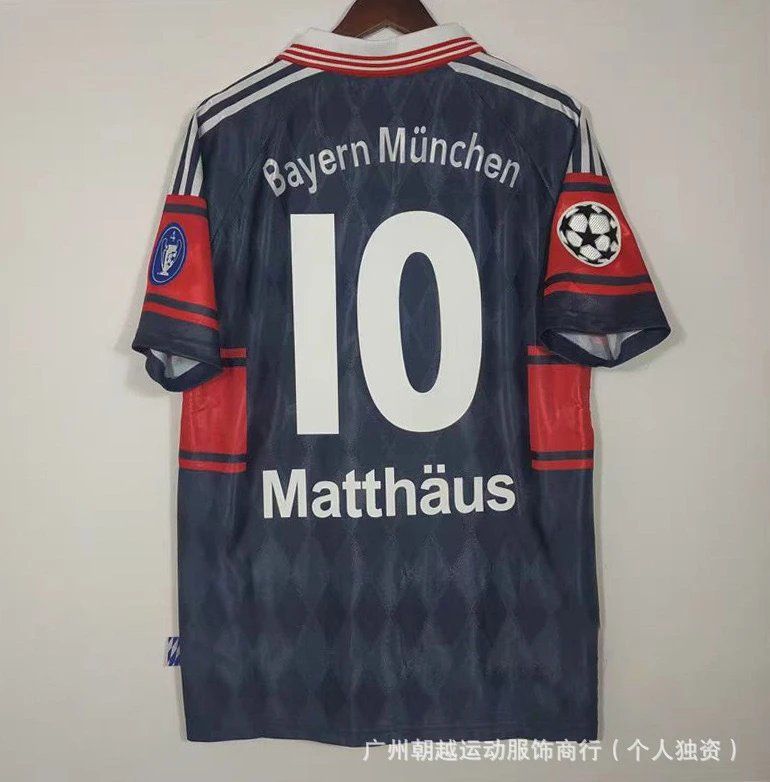 Adidas Bayern München Matthäus #10 Jersey – Dark Grey
