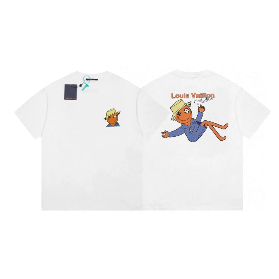 Louis Vuitton Virgil Abloh T-Shirt White T-Shirts