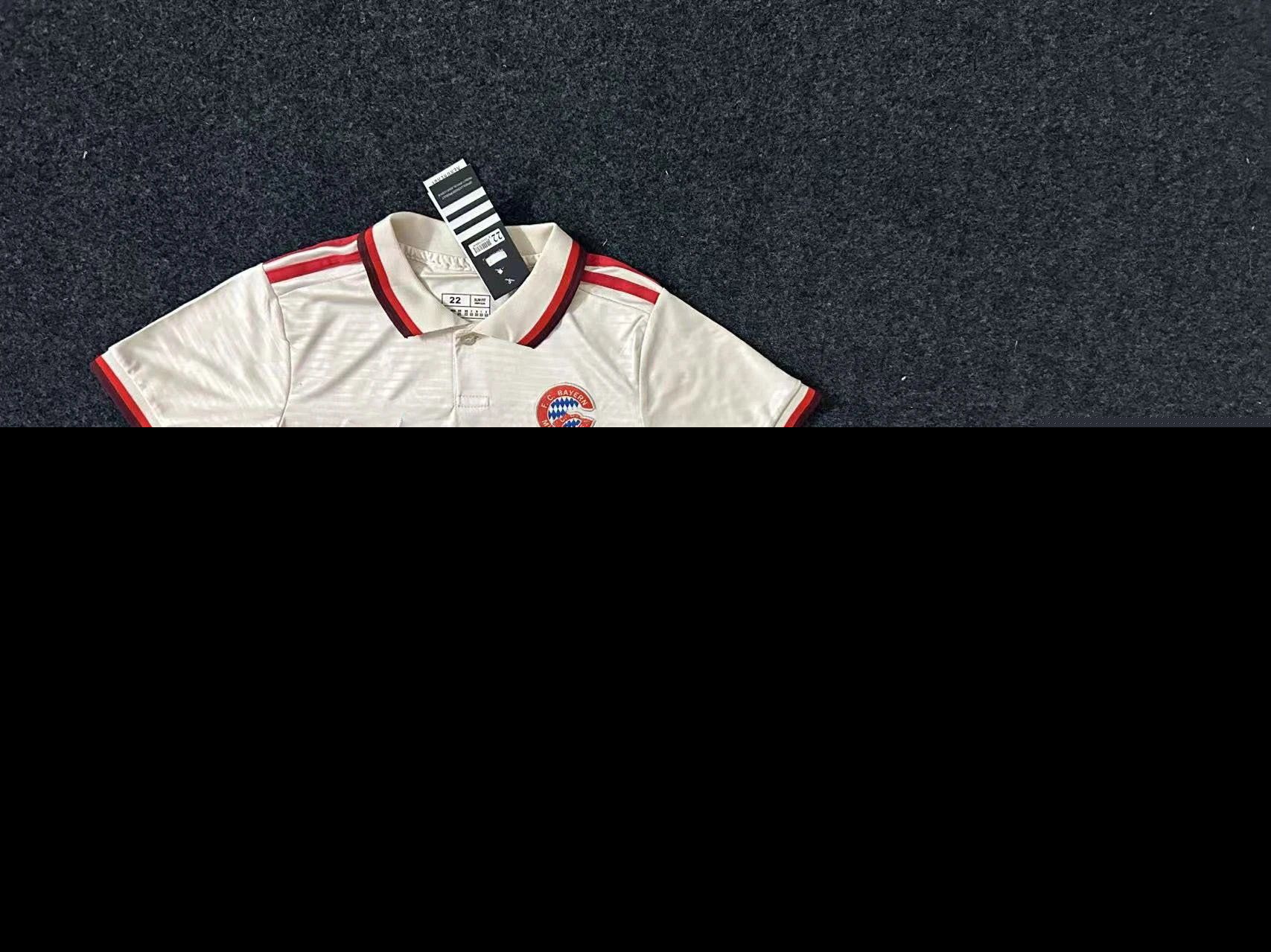 Adidas Bayern Munich Kids' Jersey & Shorts Set White