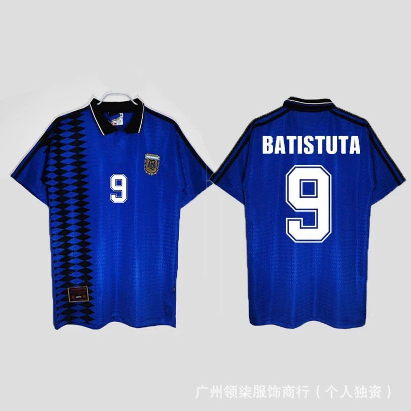 Adidas Argentina 1994 World Cup Away Jersey Blue