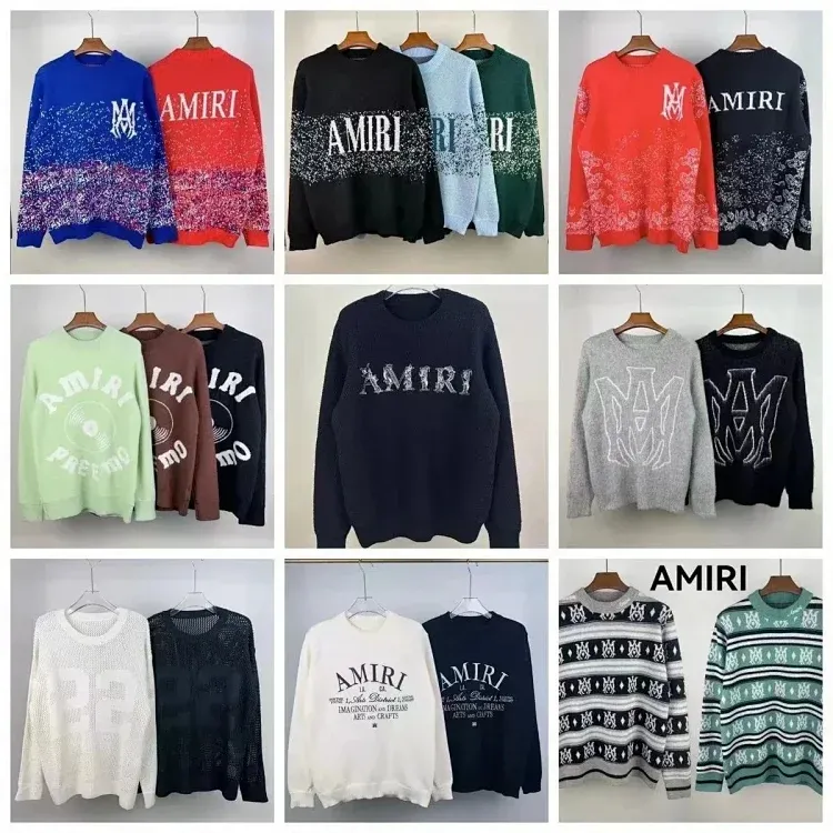 AMIRI Sweater Collection, Various Colors, Hoodies