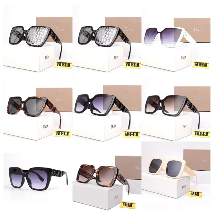Dior Sunglasses Black White Tortoiseshell Mise